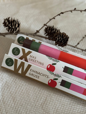 Weihnachtsgruß Kerze