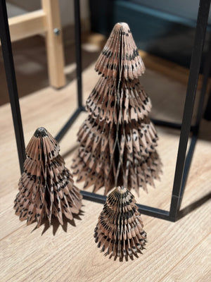 Papier Weihnachtsschmuck Leo Look / in drei Größen