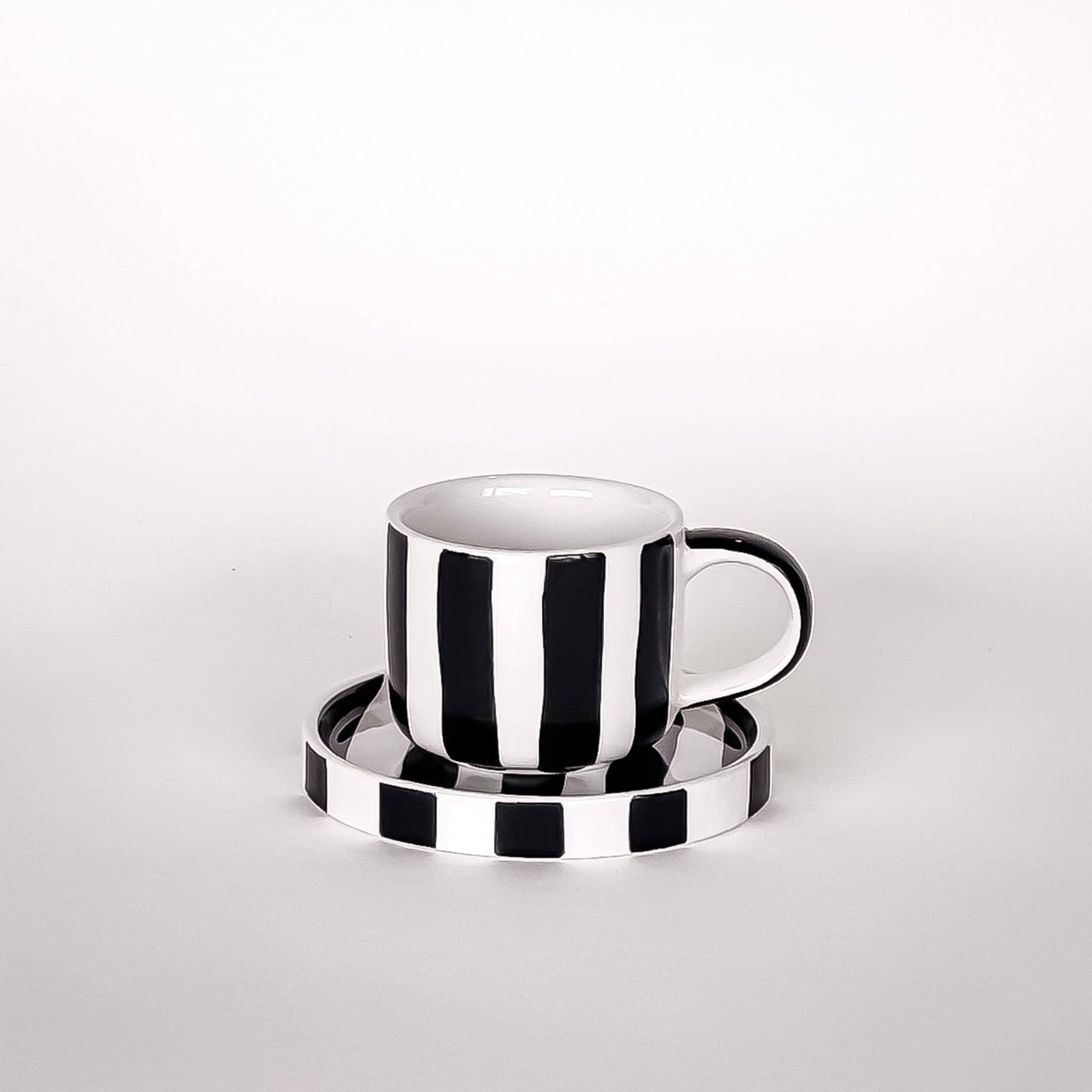 Espresso Tasse "Black Stripes"
