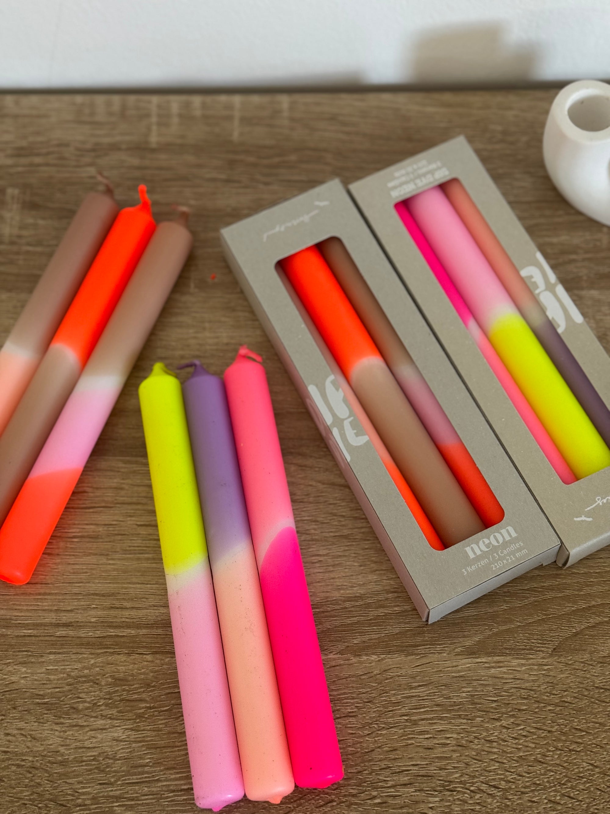 DipDye Kerzen im 3er Set