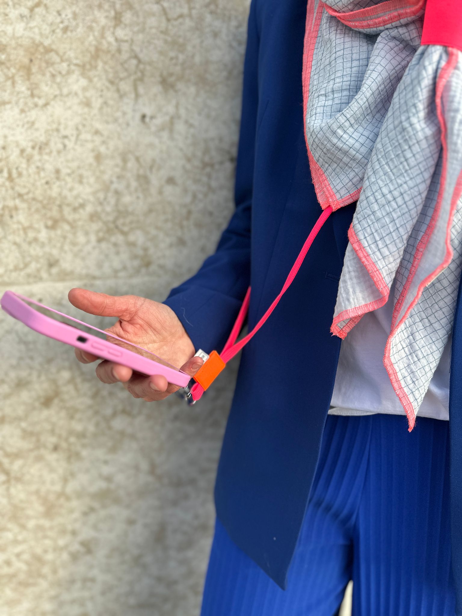 Handyband lang mit Neon