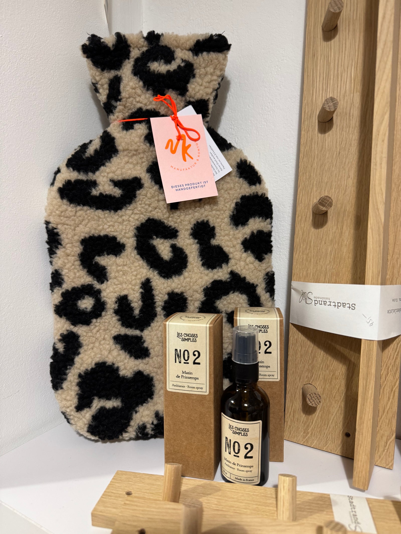 Wärmflasche Leo Teddy