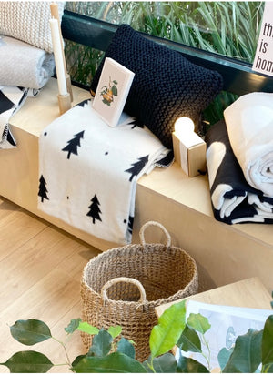 Kuscheldecke "Smilla" aus 100% Bio Baumwolle