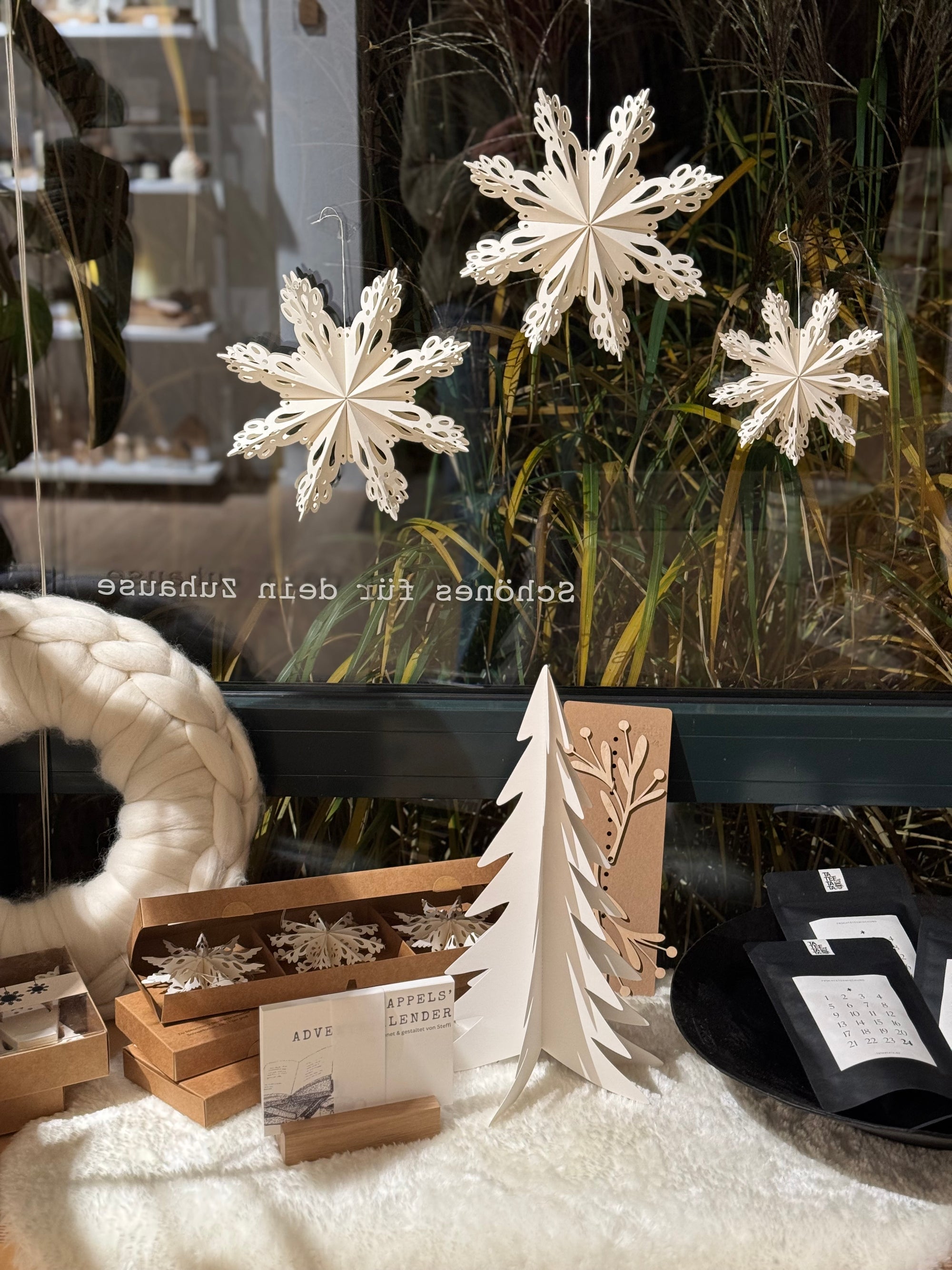 Schneeflocken im 3er Set