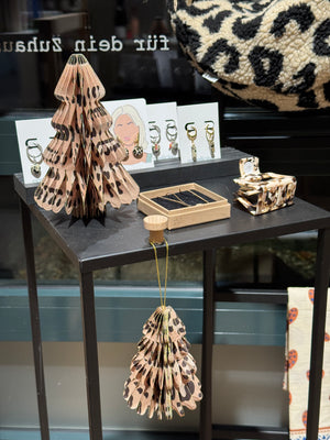 Papier Weihnachtsschmuck Leo Look / in drei Größen