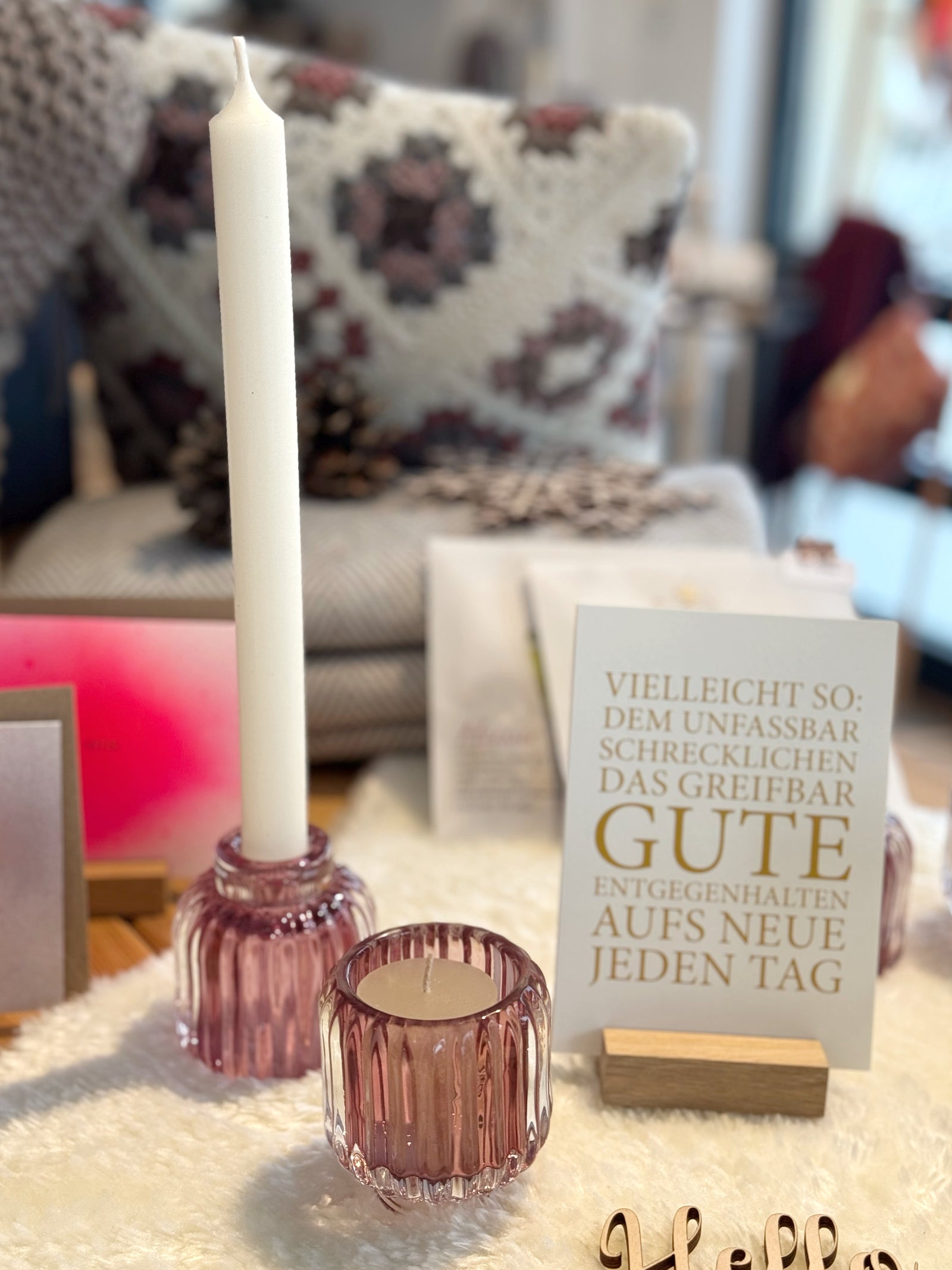 Teelicht- / Kerzenhalter