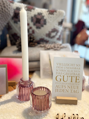 Teelicht- / Kerzenhalter