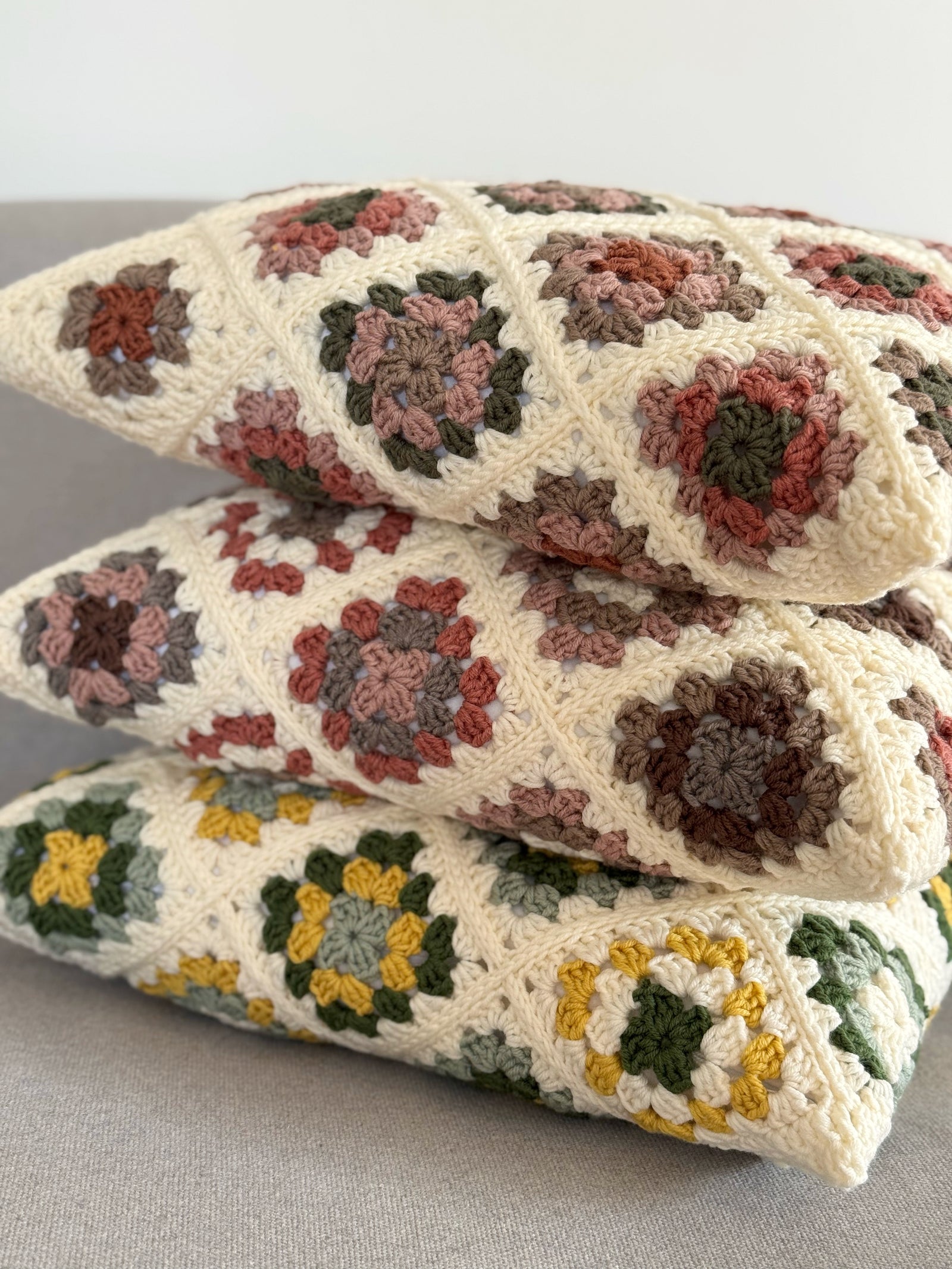 Granny Square Kissen