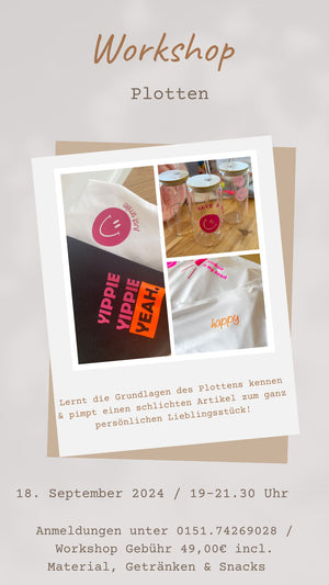 Flyer Workshop Plotten