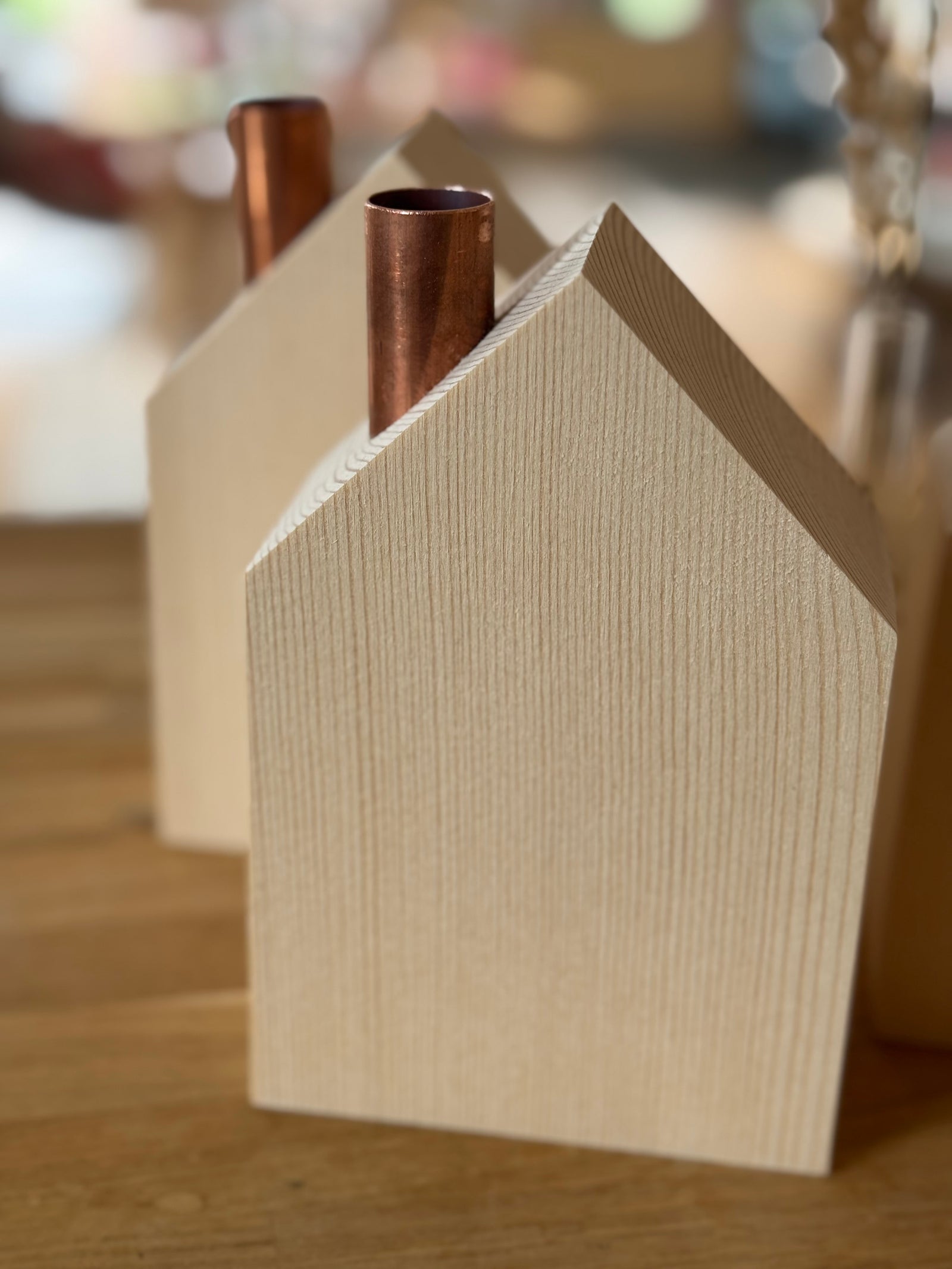 Kerzenhaus aus Eiche, B-Ware