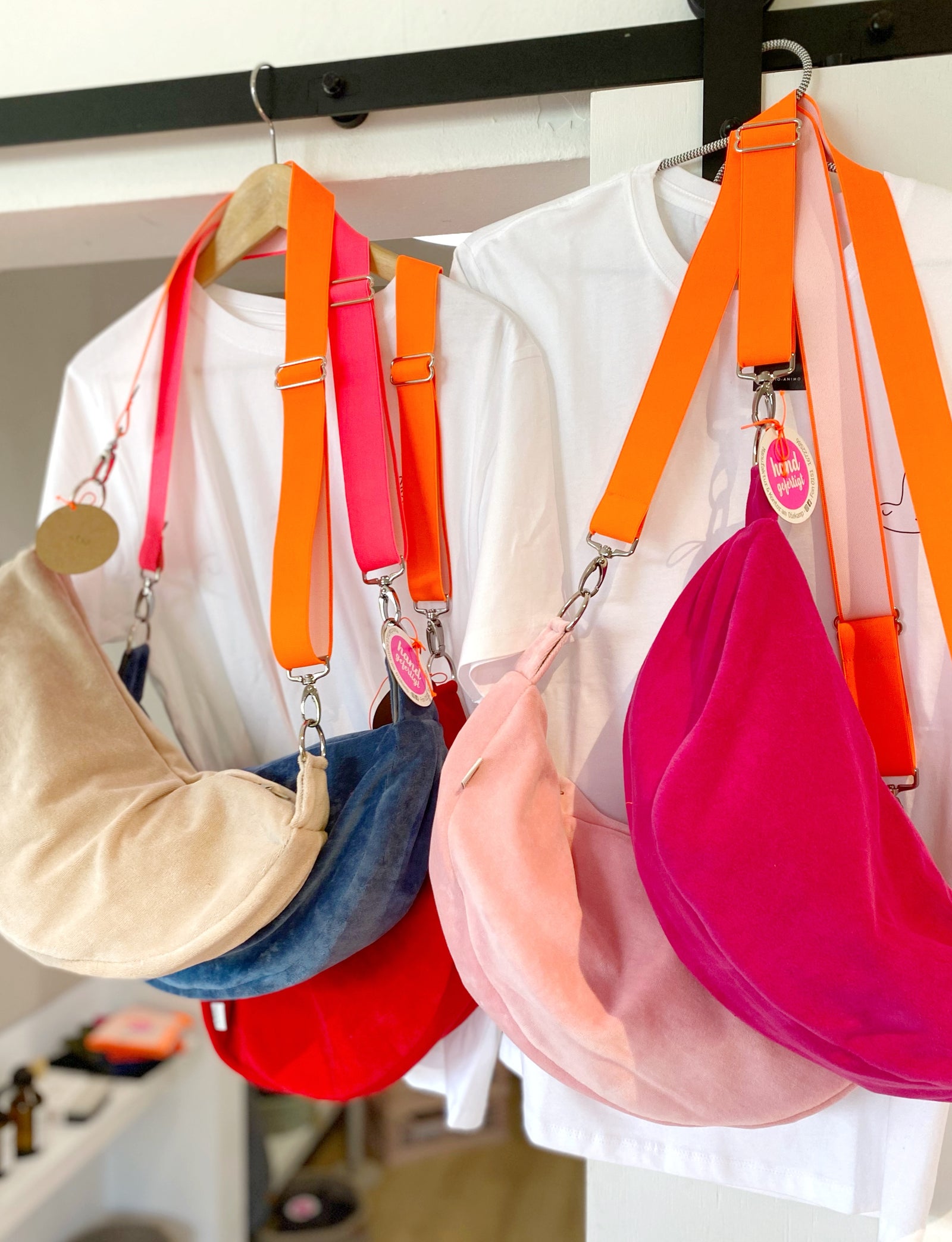 Bunte Wechselgrte für Crossbody Bags