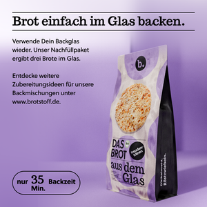 Nachfüller Bio-Brotbackmischung / 3 Sorten
