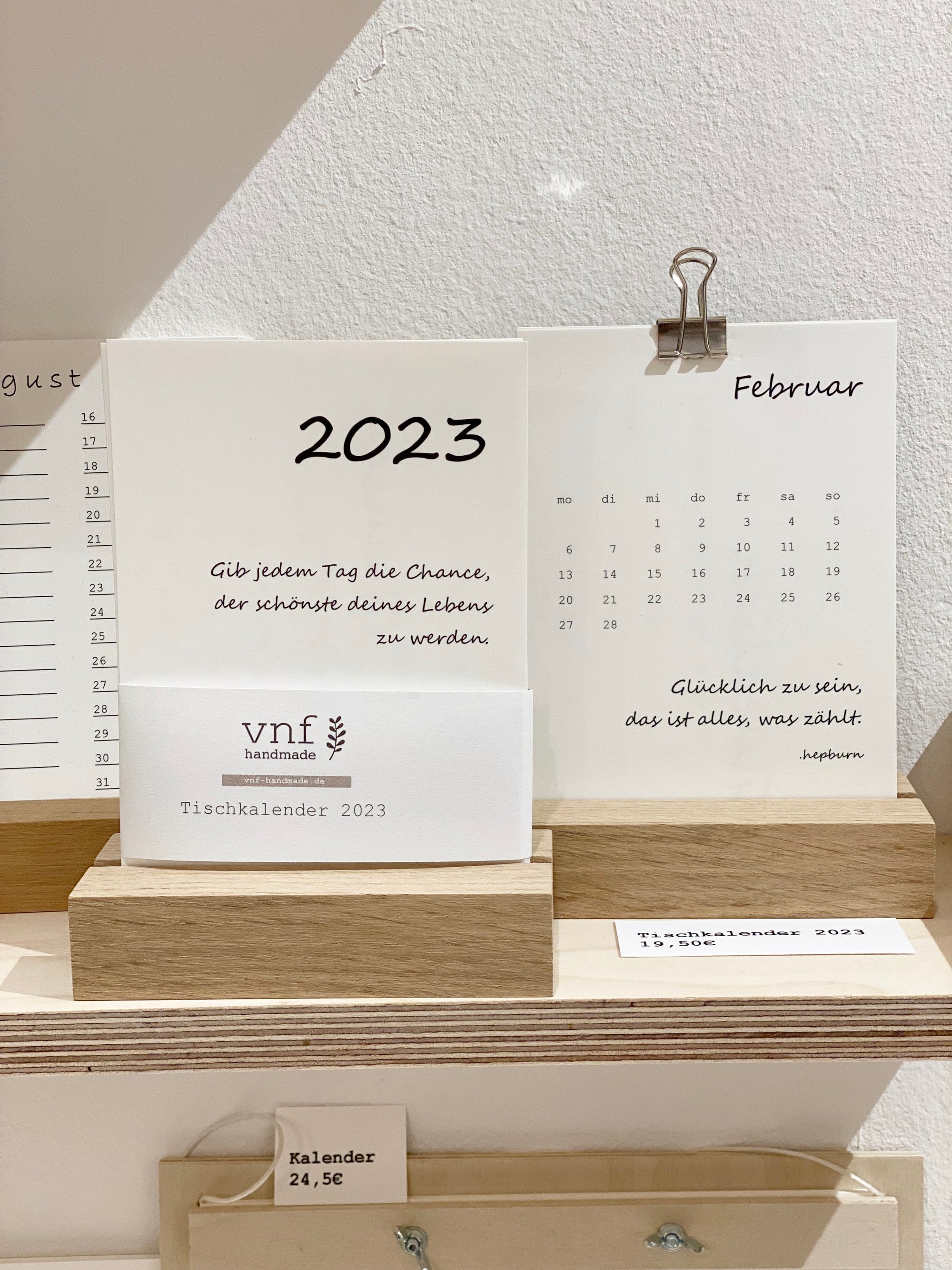 Tischkalender 2025