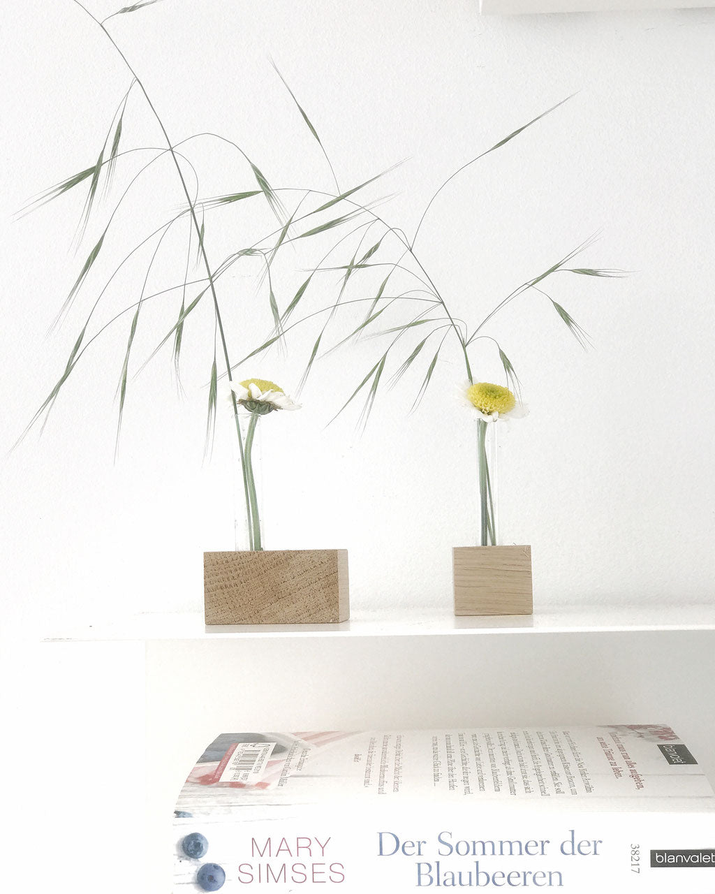 Minivase aus Holz von Stadtrandstil handmade